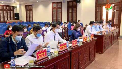 Kỳ họp thứ 3, HĐND th&agrave;nh phố Ninh B&igrave;nh kh&oacute;a XXI