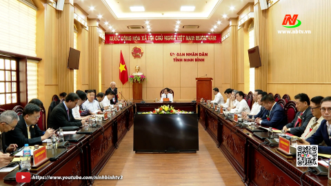 Đồng ch&iacute; Chủ tịch UBND tỉnh tiếp c&aacute;c nh&agrave; đầu tư nước ngo&agrave;i