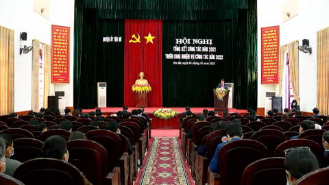 Huyện ủy Y&ecirc;n M&ocirc; triển khai nhiệm vụ năm 2022