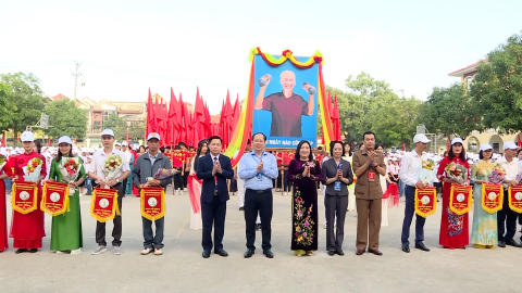 Y&ecirc;n Kh&aacute;nh khai mạc Hội khỏe ph&ugrave; đổng lần thứ VIII năm 2023