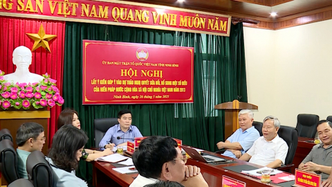 G&oacute;p &yacute; sửa đổi, bổ sung quy định về MTTQ v&agrave; c&aacute;c tổ chức Ch&iacute;nh trị - X&atilde; hội