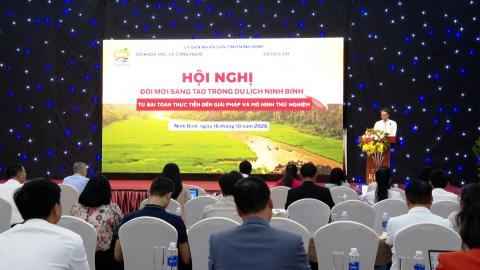 Kết nối, đổi mới s&aacute;ng tạo trong du lịch Ninh B&igrave;nh