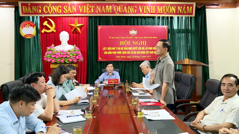 G&oacute;p &yacute; v&agrave;o Dự thảo Nghị quyết sửa đổi, bổ sung một số điều của Hiến ph&aacute;p năm 2013