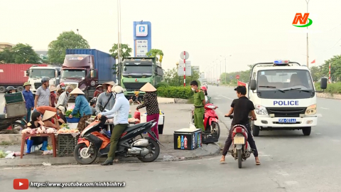  Khắc phục t&igrave;nh trạng mất ATGT ở khu c&ocirc;ng nghiệp Ph&uacute;c Sơn