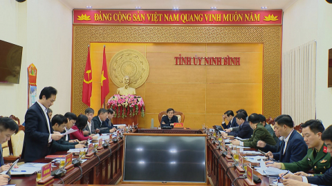 Hội nghị Ban Chỉ đạo cấp tỉnh về ph&aacute;t triển khoa học, c&ocirc;ng nghệ, đổi mới s&aacute;ng tạo v&agrave; chuyển đổi số