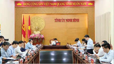 Hội nghị Ban Thường vụ Tỉnh ủy - 19/3/2026