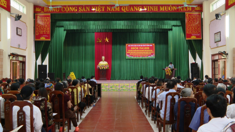 Tuy&ecirc;n truyền thực hiện một số nhiệm vụ c&ocirc;ng t&aacute;c d&acirc;n vận tại Gia V&acirc;n