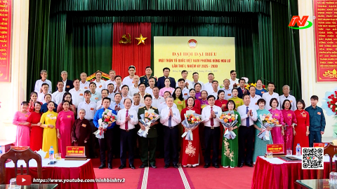 Đại hội đại biểu MTTQ Việt Nam phường Đ&ocirc;ng Hoa Lư, nhiệm kỳ 2025 - 2030