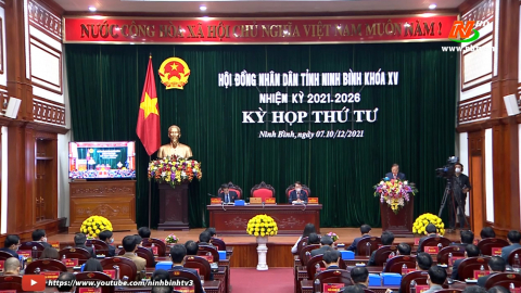 Kỳ họp thứ tư, HĐND tỉnh kh&oacute;a XV th&agrave;nh c&ocirc;ng tốt đẹp