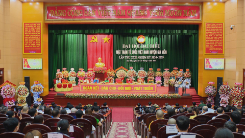 Đại hội đại biểu MTTQ Việt Nam huyện Gia Viễn, nhiệm kỳ 2024-2029