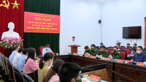 Tam Điệp triển khai c&ocirc;ng t&aacute;c PCTT&TKCN năm 2022