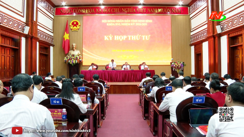  Kỳ họp thứ tư HĐND tỉnh Ninh B&igrave;nh kh&oacute;a XVI, nhiệm kỳ 2026-2031