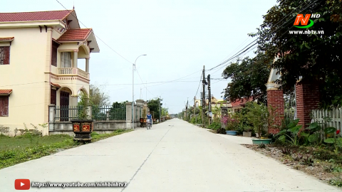 Kim Sơn đẩy mạnh x&acirc;y dựng n&ocirc;ng th&ocirc;n mới