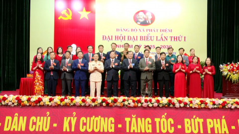Đại hội đại biểu Đảng bộ x&atilde; Ph&aacute;t Diệm nhiệm kỳ 2025-2030