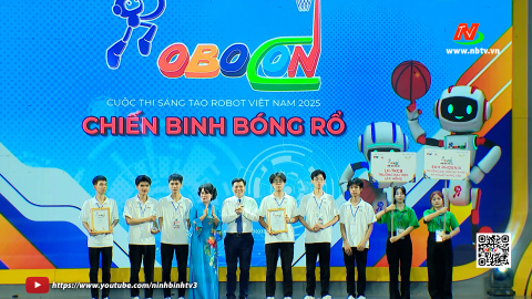 Đội LH-UDS Đại học Lạc Hồng v&ocirc; địch cuộc thi S&aacute;ng tạo Robot Việt Nam năn 2025