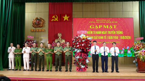 Gặp mặt kỷ niệm 70 năm Ng&agrave;y truyền thống lực lượng Cảnh s&aacute;t Kinh tế