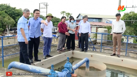 Khảo s&aacute;t việc giải quyết kiến nghị của cử tri về vấn đề nước sạch n&ocirc;ng th&ocirc;n