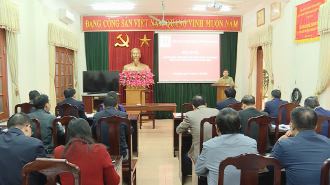 Hội CCB tỉnh g&oacute;p &yacute; đối với dự thảo luật đất đai ( sửa đổi )