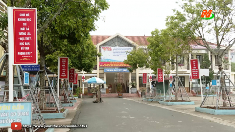 Kim Sơn đẩy mạnh học tập v&agrave; l&agrave;m theo lời B&aacute;c