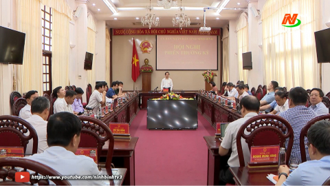 Hội nghị UBND tỉnh phi&ecirc;n thường kỳ th&aacute;ng 7/2022