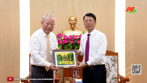 L&atilde;nh đạo UBND tỉnh tiếp x&atilde; giao Tập đo&agrave;n x&acirc;y dựng Th&aacute;i B&igrave;nh Dương