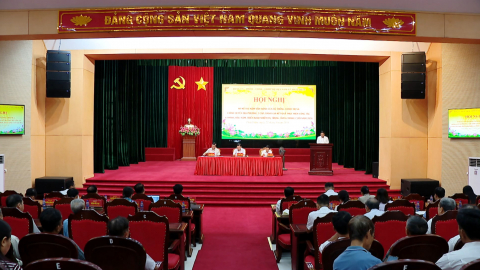 X&atilde; Ph&aacute;t Diệm sơ kết 1 năm thực hiện ch&iacute;nh quyền địa phương 2 cấp