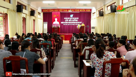 Hội Li&ecirc;n hiệp Phụ nữ tỉnh bồi dưỡng nghiệp vụ c&ocirc;ng t&aacute;c Hội năm 2022