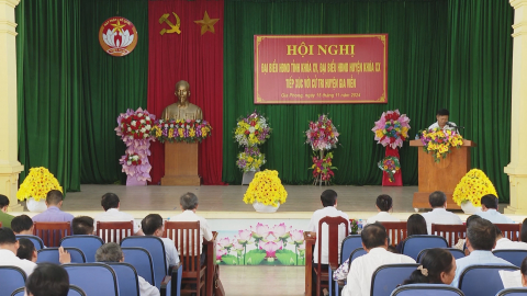 Đại biểu HĐND tỉnh tiếp x&uacute;c cử tri tại x&atilde; Gia Phong, x&atilde; Gia Sinh, x&atilde; Gia Minh, x&atilde; Gia Lạc