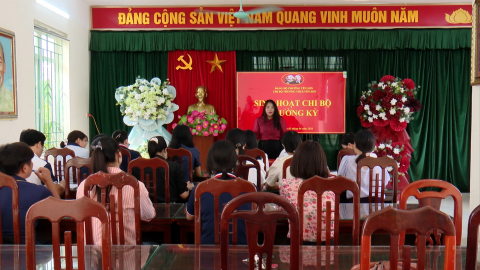 Phường Y&ecirc;n Sơn đẩy mạnh ph&aacute;t triển Đảng Vi&ecirc;n