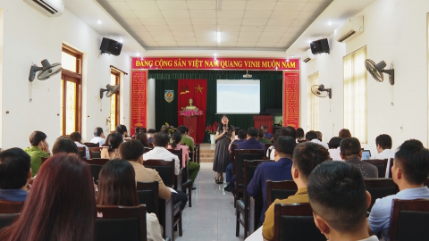 Tập huấn nghiệp vụ xử l&yacute; vi phạm h&agrave;nh ch&iacute;nh
