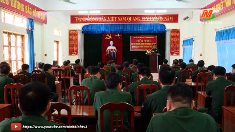 Hội thi Chỉ huy trưởng, ch&iacute;nh trị vi&ecirc;n Ban CHQS c&aacute;c huyện, th&agrave;nh phố