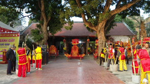 Lễ hội B&aacute;nh d&agrave;y Đ&igrave;nh Lục Gi&aacute;p được c&ocirc;ng nhận l&agrave; di sản văn h&oacute;a phi vật thể quốc gia