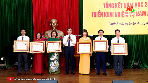 Sở Gi&aacute;o dục v&agrave; Đ&agrave;o tạo Ninh B&igrave;nh triển khai nhiệm vụ năm học 2024 - 2025