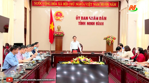 UBND tỉnh b&agrave;n giải ph&aacute;p th&uacute;c đẩy tăng trưởng kinh tế