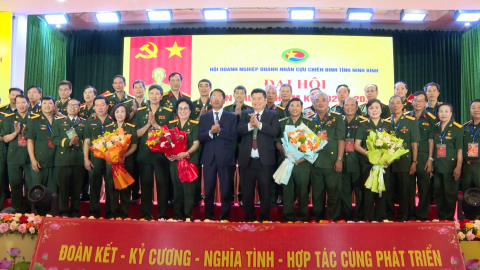 Đại hội Hội Doanh nghiệp Doanh nh&acirc;n Cựu chiến binh tỉnh Ninh B&igrave;nh lần thứ I, nhiệm kỳ 2026-2031