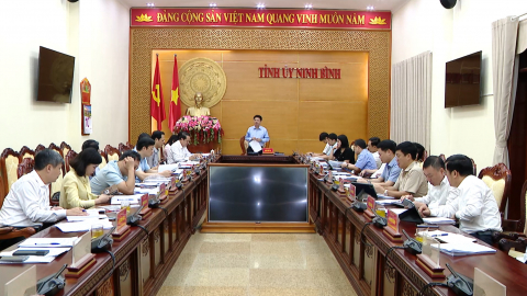 Ban Thường vụ Tỉnh ủy cho &yacute; kiến v&agrave;o một số nội dung quan trọng