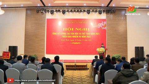 Tổng kết c&ocirc;ng t&aacute;c văn h&oacute;a, thể thao năm 2021
