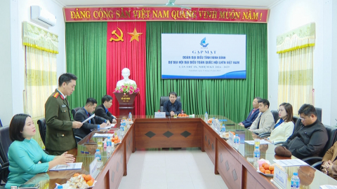 Gặp mặt đo&agrave;n đại biểu dự đại hội đại biểu to&agrave;n quốc Hội LHTN Việt Nam lần thứ IX