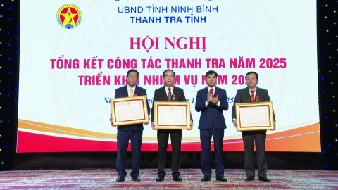 Tổng kết c&ocirc;ng t&aacute;c Thanh tra năm 2025