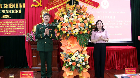 Gặp mặt Đo&agrave;n đại biểu dự Đại hội đại biểu to&agrave;n quốc Hội Cựu chiến binh Việt Nam lần thứ VIII, nhiệm kỳ 2026-2031