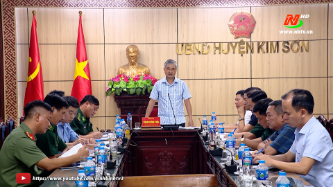 Ban Ph&aacute;p chế HĐND tỉnh gi&aacute;m s&aacute;t tại huyện Kim Sơn