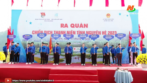 Ra qu&acirc;n chiến dịch thanh ni&ecirc;n t&igrave;nh nguyện h&egrave; 2023