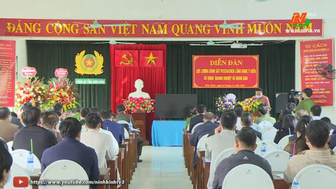 Ph&ograve;ng Cảnh s&aacute;t PCCC v&agrave; Cứu nạn cứu hộ lắng nghe &yacute; kiến của c&aacute;c cơ quan, doanh nghiệp v&agrave; nh&acirc;n d&acirc;n