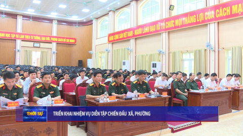 Triển khai nhiệm vụ diễn tập chiến đấu x&atilde;, phường