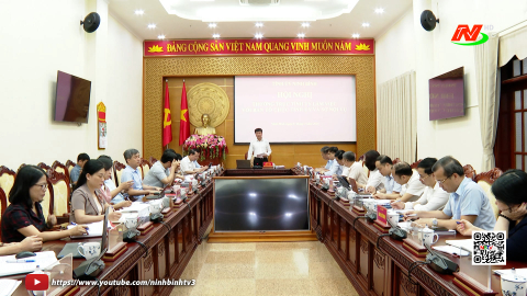 Thường trực Tỉnh ủy l&agrave;m việc với Ban Tổ chức Tỉnh ủy v&agrave; Sở Nội vụ