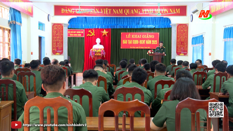 Bộ CHQS tỉnh khai giảng lớp đ&agrave;o tạo sĩ quan dự bị binh chủng hợp th&agrave;nh năm 2025