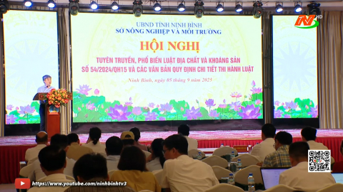 Tuy&ecirc;n truyền, phổ biến Luật Địa chất v&agrave; Kho&aacute;ng sản