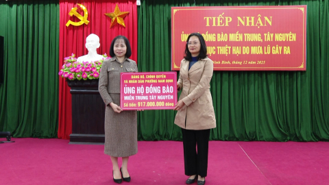 Tiếp nhận ủng hộ đồng b&agrave;o bị thiệt hại do mưa lũ tại miền Trung, T&acirc;y Nguy&ecirc;n