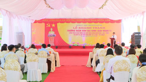 Kh&aacute;nh th&agrave;nh c&ocirc;ng tr&igrave;nh ch&agrave;o mừng kỷ niệm 30 năm t&aacute;i lập Tỉnh