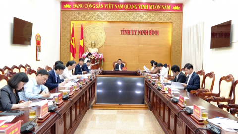 Hội nghị kiểm điểm tập thể Ban Thường vụ Tỉnh ủy v&agrave; c&aacute; nh&acirc;n c&aacute;c đồng ch&iacute; Ủy vi&ecirc;n Ban Thường vụ Tỉnh ủy năm 2025